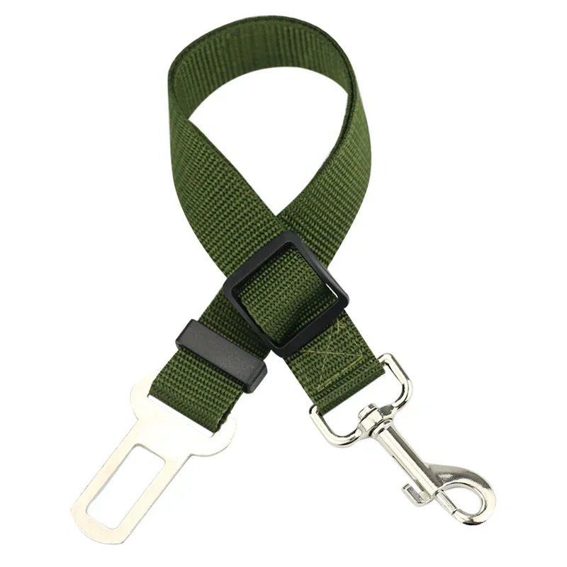 Adjustable Dog Car Seat Belt – Pet Safety Harness Clip for Dogs & Cats | Car Seat Belt for Pets