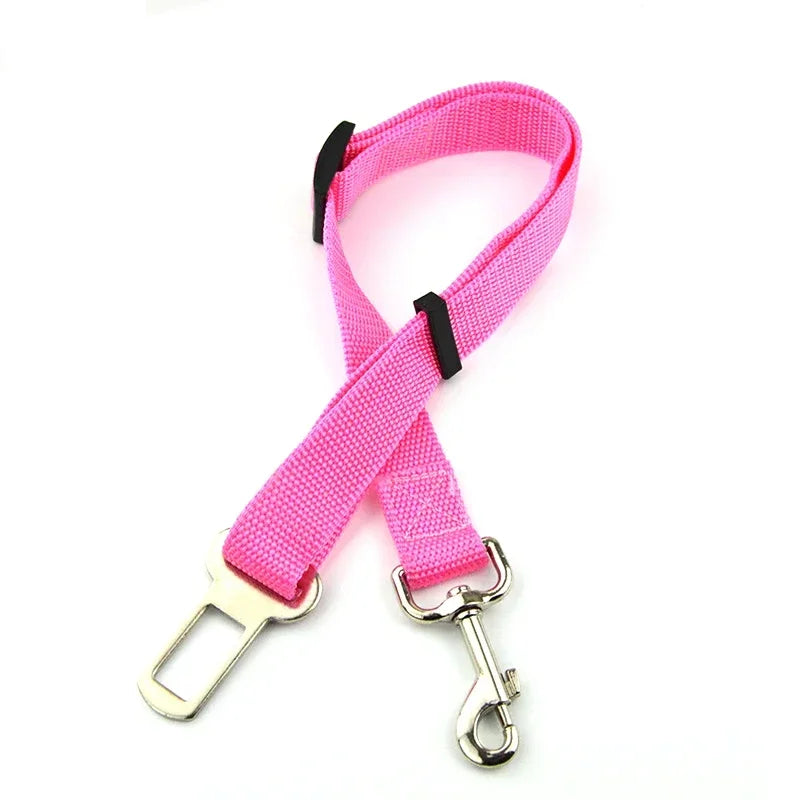 Adjustable Dog Car Seat Belt – Pet Safety Harness Clip for Dogs & Cats | Car Seat Belt for Pets