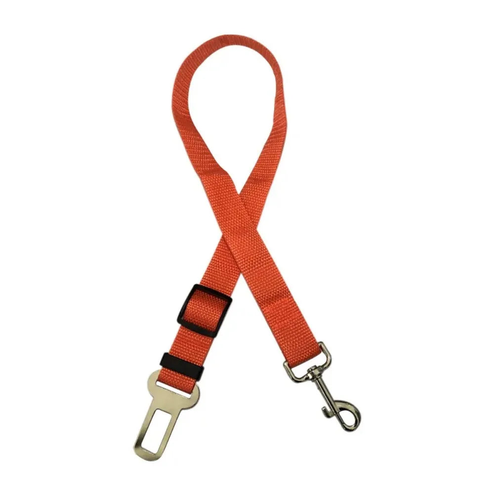 Adjustable Dog Car Seat Belt – Pet Safety Harness Clip for Dogs & Cats | Car Seat Belt for Pets
