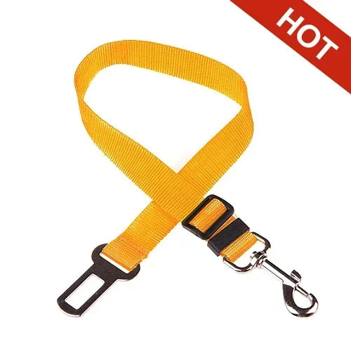 Adjustable Dog Car Seat Belt – Pet Safety Harness Clip for Dogs & Cats | Car Seat Belt for Pets